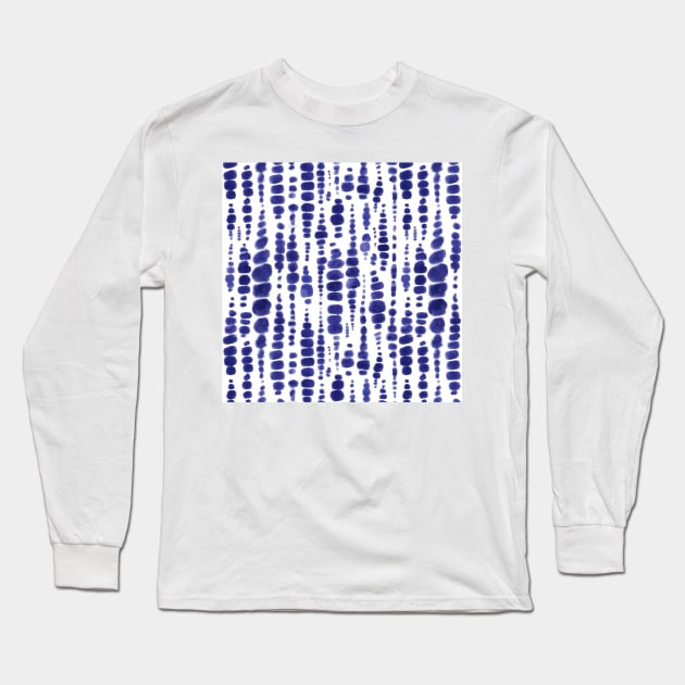 Shibori Long Sleeve T-Shirt by johnsalonika84